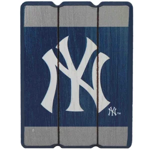 New York Yankees Wood Planked Magnet