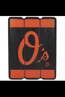 Baltimore Orioles Wood Planked Magnet