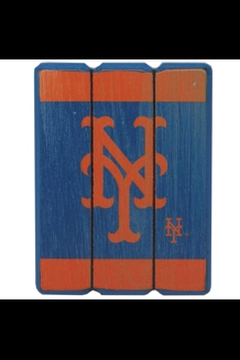 New York Mets Wood Planked Magnet