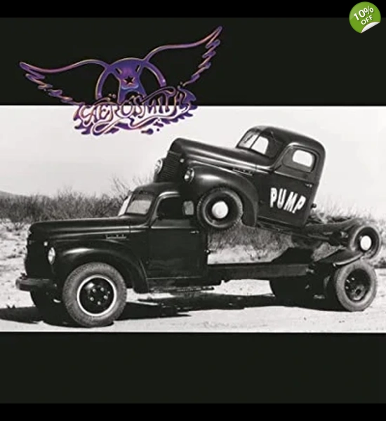 Aerosmith - Pump Limited Edition Silver Vinyl LP