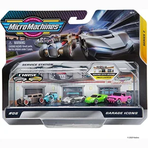 Micro Machines Garage Icons