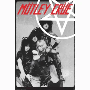 Motley Crue Pentangle Poster 24