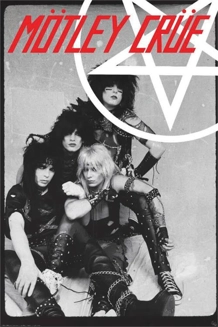 Motley Crue Pentangle Poster 24