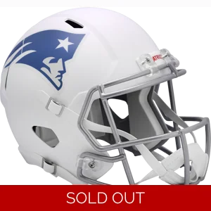New England Patriots Full-Size Speed Style Rivalry Alternate 2025 Helmet
