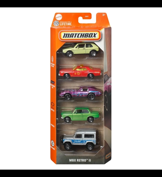 Matchbox MBX Retro II 5 PC Set