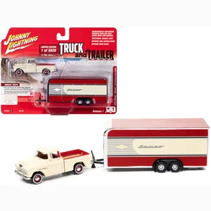 J.L. Truck & Trailer '55 Chevy Cameo W/Trailer