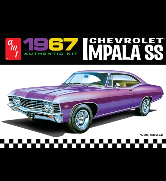 AMT 1967 Chevrolet Impala SS Model Kit