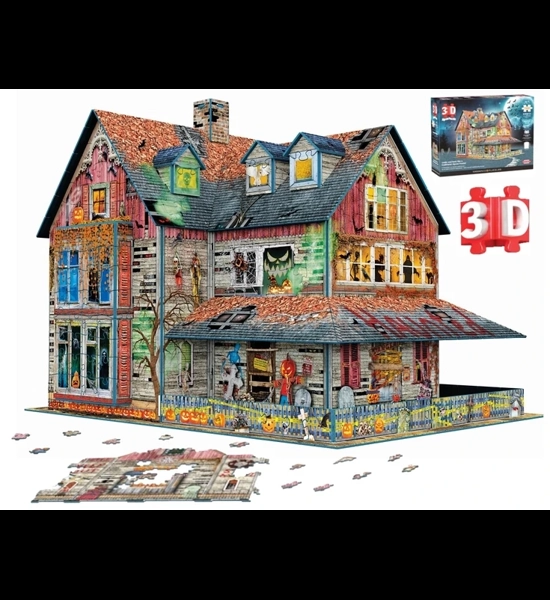 Haunted House 1100 PC 3-D Puzzle