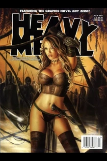Heavy Metal - July 2007 Comic Book