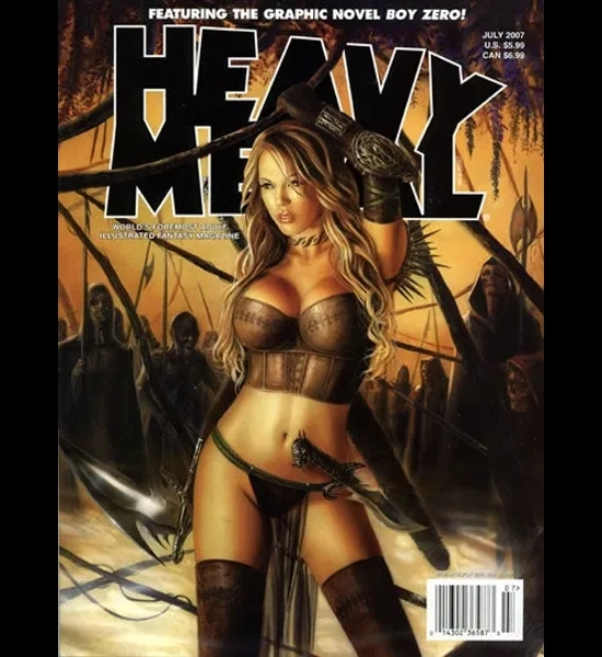 Heavy Metal - July 2007 Comic Book
