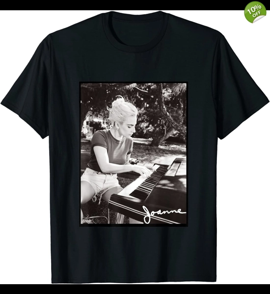 Lady Gaga - Joanne Piano T-Shirt