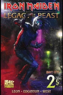 Iron Maiden Legacy Of The Beast - Night City Issue 2 Comic Book