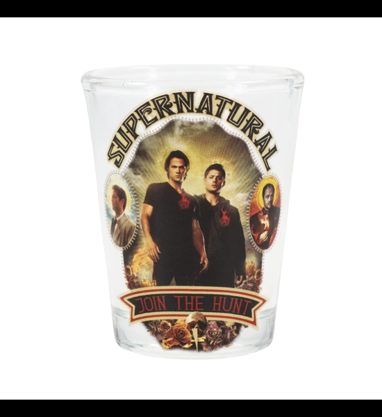 Supernatural Join The Hunt Shot Glass