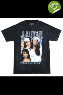 Aaliyah Diamonds Stonewash T-Shirt