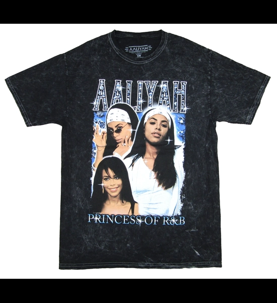Aaliyah Diamonds Stonewash T-Shirt