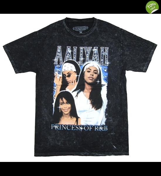 Aaliyah Diamonds Stonewash T-Shirt