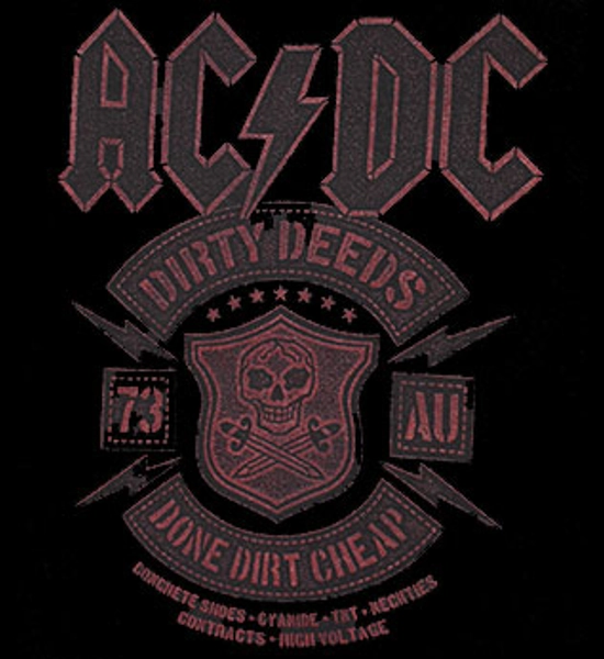 AC/DC - Done Dirt Cheap T-Shirt