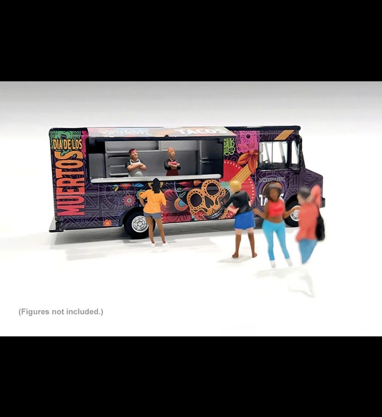 American Diorama - The Taco Truck Food Truck 1/64 Scale