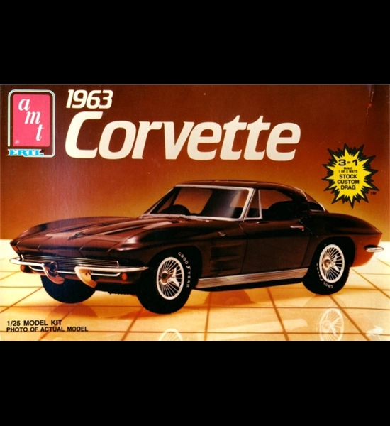 AMT 1963 Chevrolet Corvette Model Kit