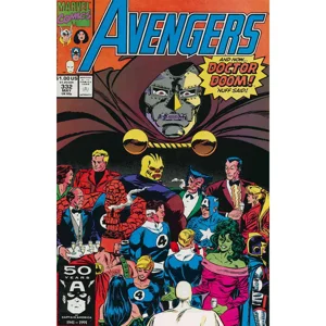 Avengers - 332 - 1991 Comic Book