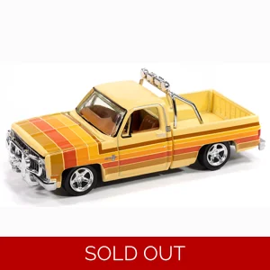 A.W. 1981 Chevy Silverado Fleetside Lowered 1/64 Diecast