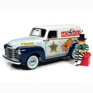 Auto World Monopoly 1948 Chevy Panel Van 1:18 Scale