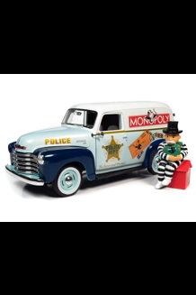 Auto World Monopoly 1948 Chevy Panel Van 1:18 Scale