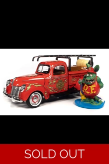 Rat Fink Fire Truck With Resin Figure