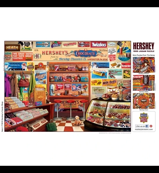 Hershey's Candy Shop 1000 Piece Puzzle