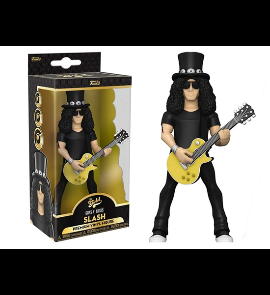 Guns N Roses Slash 5" Vinyl Gold Figure