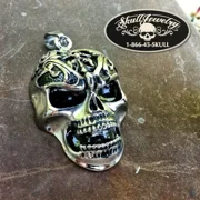 Wild Night - Big & Bold Skull Pendant
