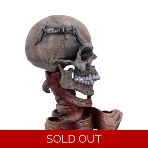 Metallica Pushead Skull Sculpture