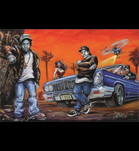 Compton Art Poster 36" x 24"