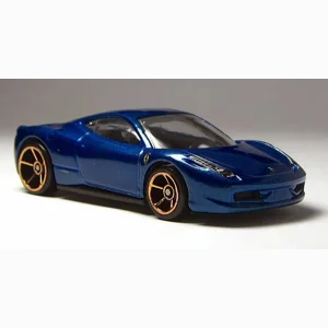 Hot Wheels Faster Than Ever '11- Ferrari 458 Italia Diecast