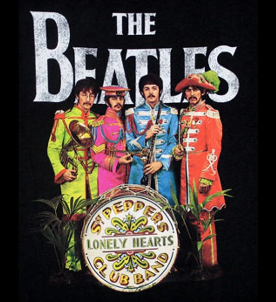 The Beatles - SGT. Pepper BLK. T-Shirt