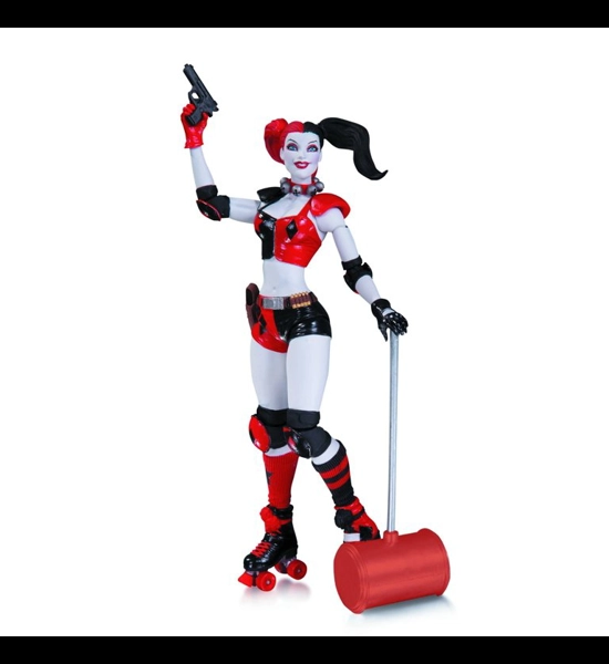 DC Comics Super-Villains Harley Quinn Action Figure