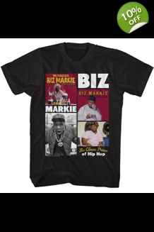 Biz Markie - Clown Prince Collage T-Shirt