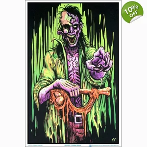 Zombie Stalker Blacklight Poster 23
