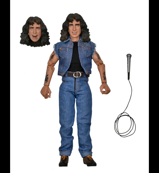 NECA AC/DC Bon Scott 8" Clothed Action Figure