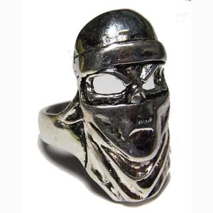 Skull With Mask Ring