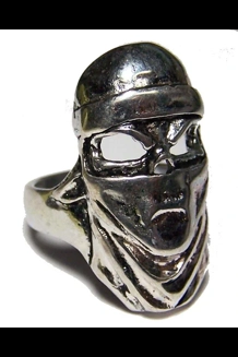 Skull With Mask Ring