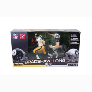 McFarlane Steelers & Raiders - Bradshaw vs Long 2-Pack Action Figures