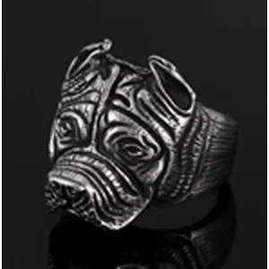 Pitbull Stainless Steel Ring Size 12