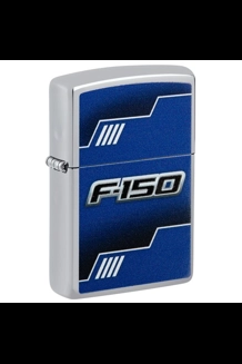 Ford F-150 High Polished Chrome Zippo