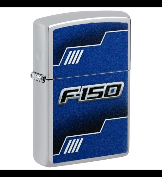 Ford F-150 High Polished Chrome Zippo