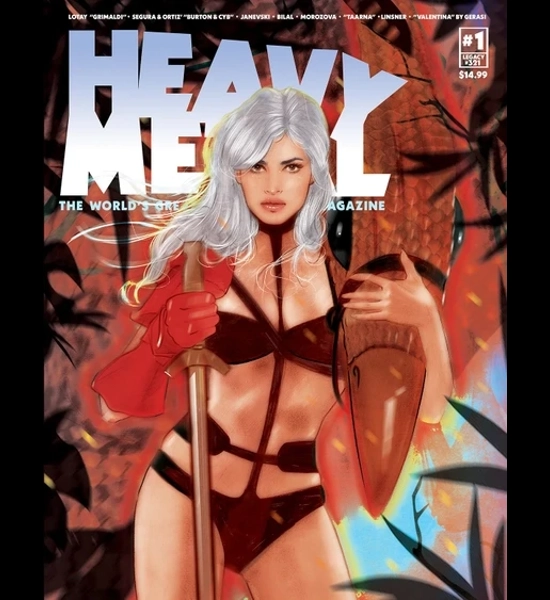 Heavy Metal - 1C Tula Lotay Magazine