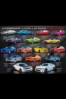 Dodge Charger/Challenger 1000 PC Puzzle