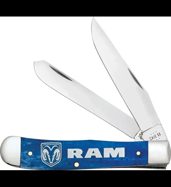 Case Cutlery RAM Trapper Navy Bone Knife