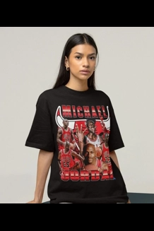 Michael Jordan Retro Basketball T-Shirt