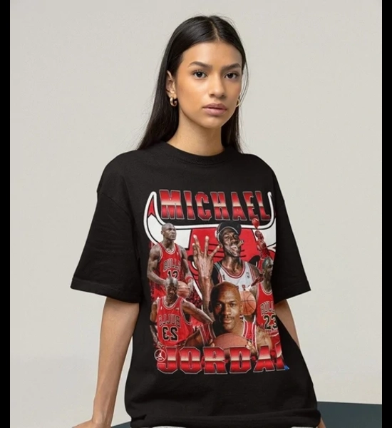 Michael Jordan Retro Basketball T-Shirt